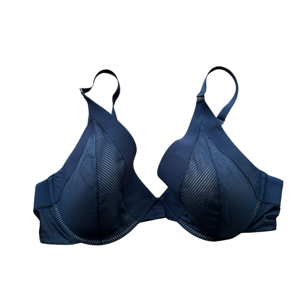 Thirdlove Bra 40D Shadow Stripe Plunge Removeable Padding